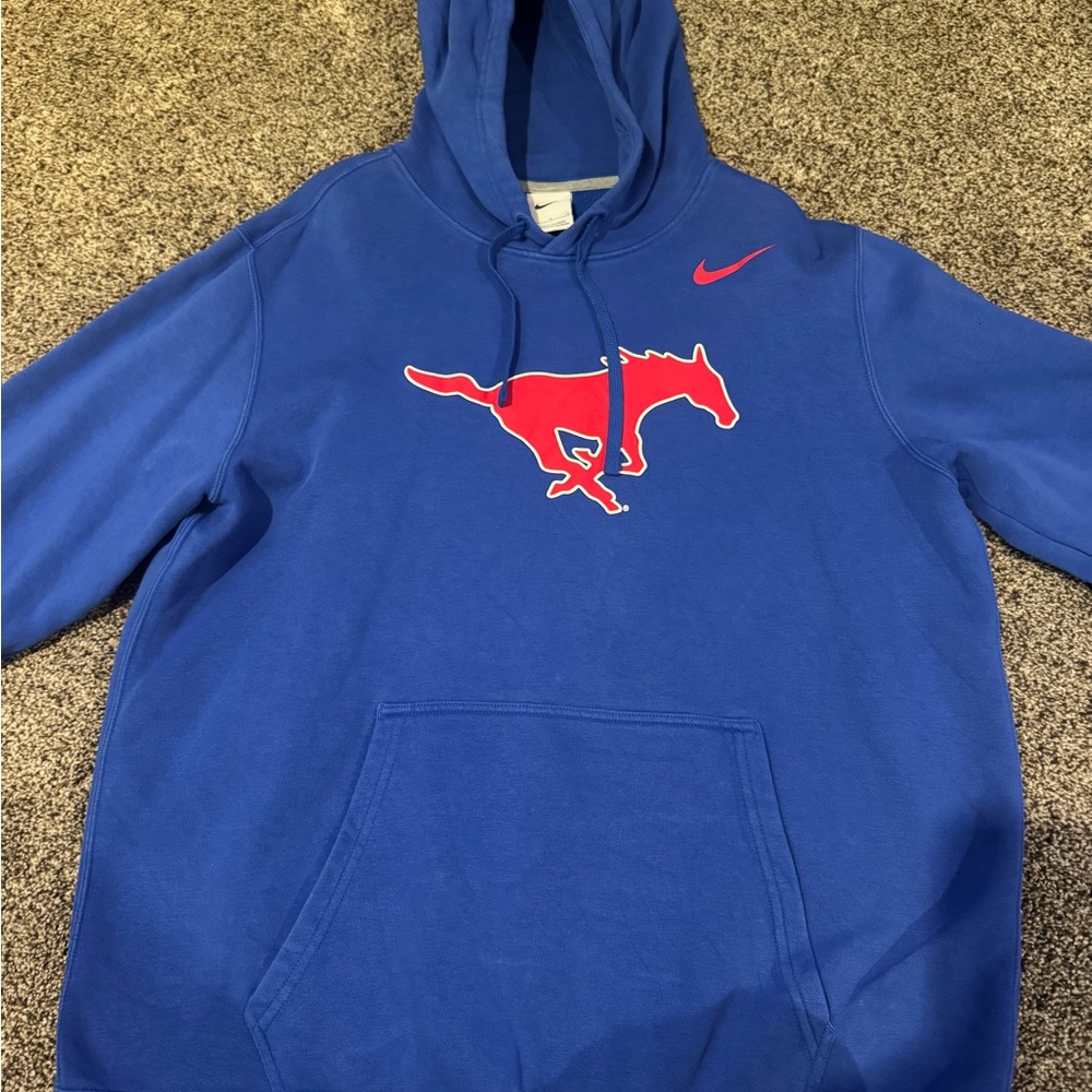 Men’s Nike Blue SMU Hoodie